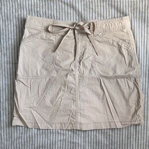 White Stag Tan Midi Skirt